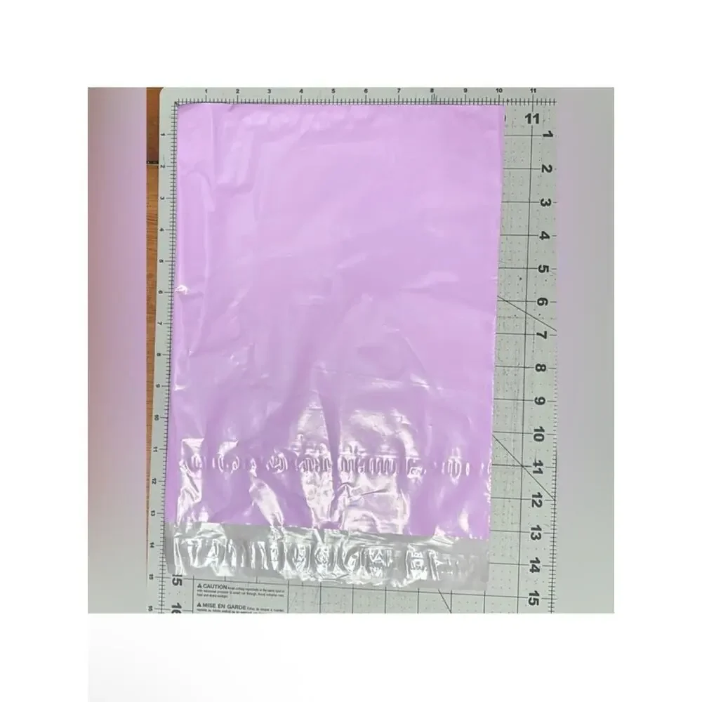 10 Lilac Adhesive Mailing poly Envelopes Pack